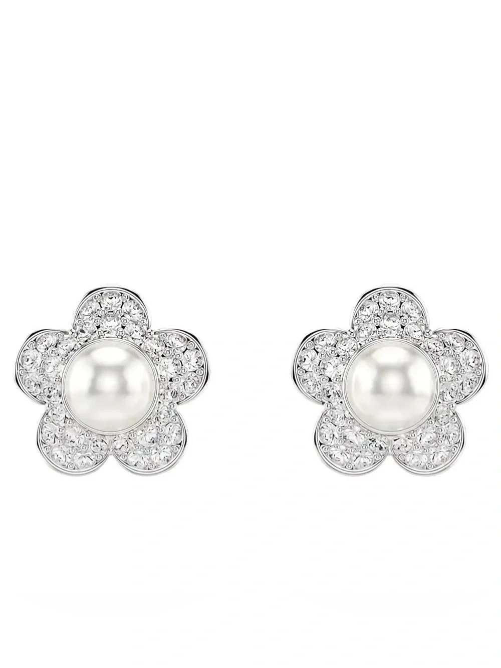 Swarovski Ariana Grande x Swarovski Necklace & Earrings Set, Flower